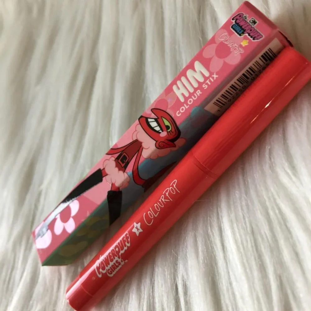 Powerpuff Girls x Colourpop Blossom Hair Clips & Color Stick Set